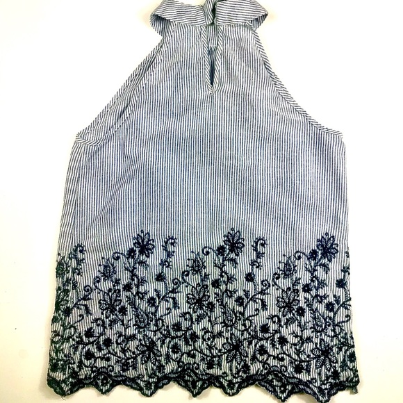 EST. 1946 Striped, Floral Halter Top, Size S - Picture 5 of 8